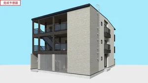 のマンスリーマンション・ウィークリーマンション「リッシュ　メゾン 301・洋室(No.1455003)」メイン画像