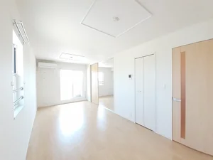 のマンスリーマンション・ウィークリーマンション「クローバー下平川Ⅲ 201・洋室(No.1456640)」メイン画像