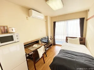 明治大学中野キャンパス周辺のマンスリーマンション・ウィークリーマンション「ユニオンマンスリー中野１ 404 1R・シングル(No.145762)」メイン画像