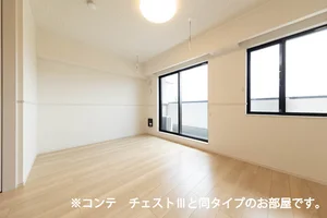 広島市佐伯区のマンスリーマンション・ウィークリーマンション「セレニテ　Ａ 202・洋室(No.1458201)」メイン画像
