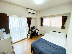 中央区のマンスリーマンション・ウィークリーマンション「ユニオンマンスリー日本橋人形町４ 601 1K・セミダブル(No.145972)」メイン画像