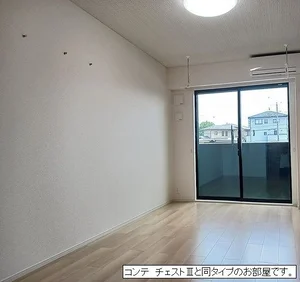 久喜市のマンスリーマンション・ウィークリーマンション「ヒカルサ東鷲宮 203・洋室(No.1461070)」メイン画像
