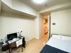 東京の家具家電付きマンスリーマンション「ユニオンマンスリー東銀座２ 402 1K・セミダブル(No.146141)」メイン画像