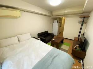 東京の家具家電付きマンスリーマンション「ユニオンマンスリー二子玉川２ 402 1R・セミダブル・くつろぎstyle(No.146232)」メイン画像
