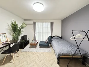 伊勢崎市のマンスリーマンション・ウィークリーマンション「🍀グランマンスリー🍀伊勢崎連取Ⅱ 🌈周辺商業施設多数♪バス🛁トイレ別✨ 102・1K(No.1462869)」メイン画像