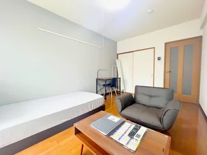 のマンスリーマンション・ウィークリーマンション「🍀グランマンスリー🍀伊勢崎連取町✅風呂 🛁トイレ別✨ ウォシュレット付き✨☑️RCマンションタイプ ♫ 201・1K(No.1463142)」メイン画像