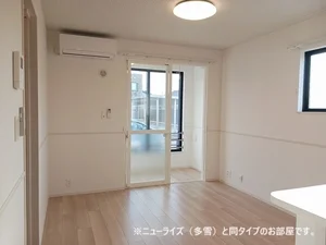 山形駅（山形県）のマンスリーマンション・ウィークリーマンション「メア　ヒュッゲ 101・洋室(No.1463156)」メイン画像