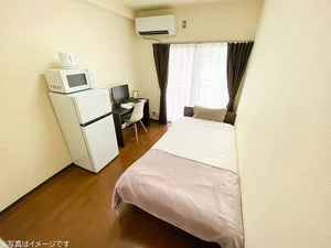 田園調布学園大学周辺のマンスリーマンション・ウィークリーマンション「ユニオンマンスリー向ヶ丘遊園１ 408 1R・シングル(No.146344)」メイン画像