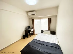 東京都の家具家電付きマンスリーマンション「ユニオンマンスリー明大前３ 502 1K・セミダブル(No.146395)」メイン画像