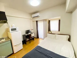 のマンスリーマンション・ウィークリーマンション「ユニオンマンスリー目黒３ 801 1R・セミダブル(No.146404)」メイン画像