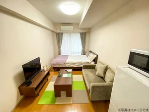 横浜市のマンスリーマンション・ウィークリーマンション「ユニオンマンスリー横浜吉野町２ 811 1R・セミダブル・くつろぎstyle(No.146507)」メイン画像
