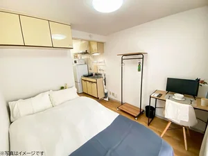 品川区の家具家電付きマンスリーマンション「ユニオンマンスリー大井町６ 104 1R・セミダブル(No.146725)」メイン画像