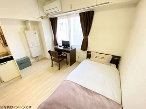 東京都の家具家電付きマンスリーマンション「ユニオンマンスリー梅ヶ丘駅前１ 318 1R・シングル(No.146748)」メイン画像
