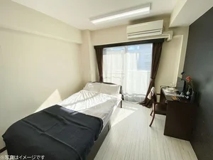 横浜市神奈川区のマンスリーマンション・ウィークリーマンション「ユニオンマンスリー横浜駅西口２ 902 1R・セミダブル(No.146796)」メイン画像