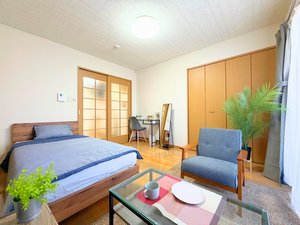 新潟県のピタットハウス伊勢崎店　株式会社グランディールのマンスリーマンション・ウィークリーマンション「🍀グランマンスリー🍀上越新光町🌈Wi-Fi無料📶✨上越インターチェンジへのアクセス良好🚗💨春日山駅徒歩圏内🎵 202・1K(No.1468960)」メイン画像