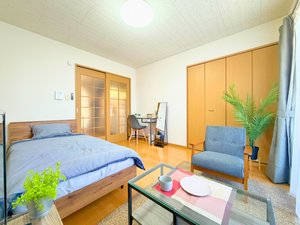 新潟県のピタットハウス伊勢崎店　株式会社グランディールのマンスリーマンション・ウィークリーマンション「🍀グランマンスリー🍀上越新光町🌈Wi-Fi無料📶✨上越インターチェンジへのアクセス良好🚗💨春日山駅徒歩圏内🎵 302・1K(No.1468970)」メイン画像