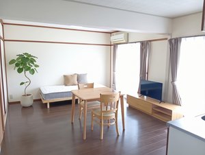 兵庫県のマンスリーマンション・ウィークリーマンション「【M152】淡路市中心エリア✨津名一宮インターまで車5分　駐車場1台込🚙設備充実した2LDK　2名入居可👍(No.1469886)」メイン画像
