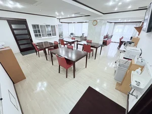 食事付プランを選択されますと、食堂がご利用できます♪毎日違うお食事楽しむことができます♪