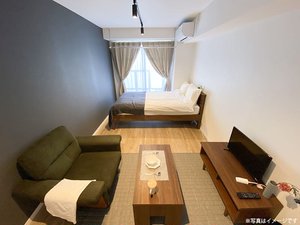東京都の家具家電付きマンスリーマンション「ユニオンマンスリー京成立石クレール１ 702 1K・セミダブル(No.1470424)」メイン画像