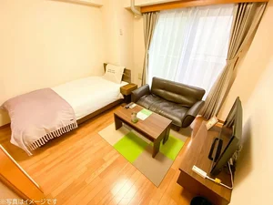 東京の家具家電付きマンスリーマンション「ユニオンマンスリー芝公園１ 1007 1K・シングル・くつろぎstyle(No.147118)」メイン画像