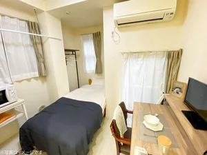 東京の家具家電付きマンスリーマンション「ユニオンマンスリー新御徒町５ 302 1R・セミシングル(No.147128)」メイン画像