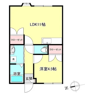 のマンスリーマンション・ウィークリーマンション「【🏠すむだす和✨】由利組合総合病院まで徒歩7分🏥💊駐車場付き🚙 1LDK(No.1471400)」メイン画像
