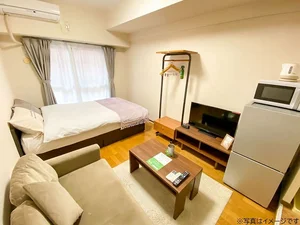 のマンスリーマンション・ウィークリーマンション「ユニオンマンスリー相模原４ 1003 1R・セミダブル・くつろぎstyle(No.147204)」メイン画像