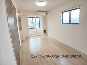 のマンスリーマンション・ウィークリーマンション「カーサ　福岡　Ⅰ 204・洋室(No.1472383)」メイン画像
