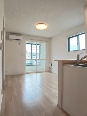 鹿角市のマンスリーマンション・ウィークリーマンション「キャバン　Ⅱ 101・洋室(No.1472831)」メイン画像