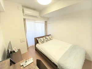 東京都のマンスリーマンション・ウィークリーマンション「ユニオンマンスリー立川レジデンス２ 310 1K・ダブル【２名入居におすすめ】(No.147350)」メイン画像
