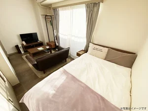 五反田駅の家具家電付きマンスリーマンション「ユニオンマンスリー五反田６ 1004 1R・セミダブル・くつろぎstyle(No.147427)」メイン画像