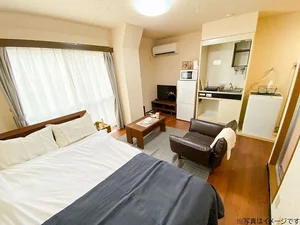 東京都の家具家電付きマンスリーマンション「ユニオンマンスリー住吉４ 207 1R・セミダブル・くつろぎstyle(No.147462)」メイン画像