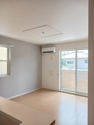 徳島文理大学短期大学部徳島キャンパス周辺のマンスリーマンション・ウィークリーマンション「ミルト西新浜Ⅱ 105・洋室(No.1477131)」メイン画像