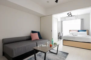 のマンスリーマンション・ウィークリーマンション「最寄駅まで徒歩５分/おしゃれな内装/家具・家電付き/ザ・パーククロス東大井 201(No.1477656)」メイン画像