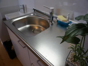 シンクも広くて広々スペース