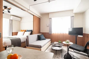 のマンスリーマンション・ウィークリーマンション「最寄り駅より徒歩5分！新宿まで電車で1本/家具・家電付き/モン・シャトー中野哲学堂 201(No.1477894)」メイン画像