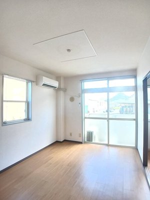 高松市のマンスリーマンション・ウィークリーマンション「エルメス熊本Ⅰ 201・洋室(No.1479857)」メイン画像
