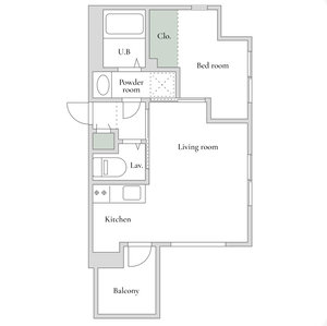 のマンスリーマンション・ウィークリーマンション「ランドマーク高麗 903・1LDK(No.1480257)」メイン画像