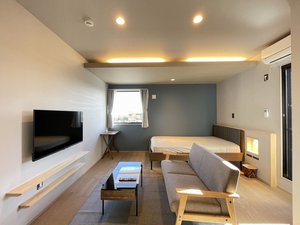 伊勢崎市のマンスリーマンション・ウィークリーマンション「🍀グランマンスリー🍀伊勢崎市民病院西 🌈2024年11月築✨デザイナーズアパート☑️ハイグレード仕様🌈ネット🛜無料🎵 205(No.1486379)」メイン画像