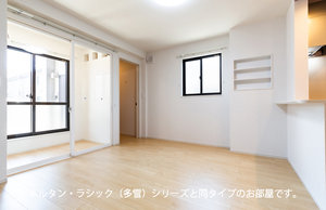 山形市のマンスリーマンション・ウィークリーマンション「アルソーレ 101・洋室(No.1486573)」メイン画像