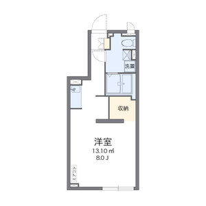 岡山市のマンスリーマンション・ウィークリーマンション「アルクエアルⅢ 202(No.1490577)」メイン画像