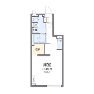 岡山市のマンスリーマンション・ウィークリーマンション「アルクエアルⅢ 203(No.1490578)」メイン画像