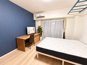 名古屋市中村区のマンスリーマンション・ウィークリーマンション「アルDEスリー栄生 102・ダブルRoom　駐車場有(No.1492025)」メイン画像
