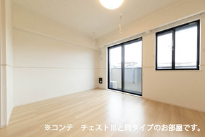 北上尾駅（埼玉県）のマンスリーマンション・ウィークリーマンション「オークレアⅠ 104・洋室(No.1492751)」メイン画像