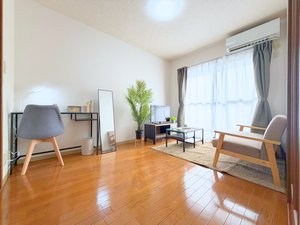 のマンスリーマンション・ウィークリーマンション「🍀グランマンスリー🍀高崎緑町📣広々2DK！2名入居可👭Wi-Fi無料🛜 102(No.1494108)」メイン画像