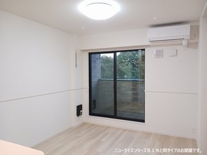 のマンスリーマンション・ウィークリーマンション「プリムヴェール　ヒルズ　Ⅲ 203・洋室(No.1494649)」メイン画像