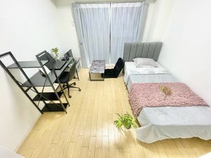 のマンスリーマンション・ウィークリーマンション「【名古屋市千種区/東山線今池駅徒歩8分/バストイレ別/オートロック/エレベーター/宅配BOX】タウンM&E A棟 207・1DK(No.1495376)」メイン画像