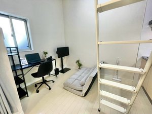 のマンスリーマンション・ウィークリーマンション「【名古屋市西区/庄内通駅徒歩2分/バストイレ別/自転車駐輪可能/イオンタウン名西徒歩7分】アヴェニールミズキ B・1R+ロフト(No.1495383)」メイン画像