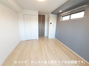 のマンスリーマンション・ウィークリーマンション「サニープレイス朝倉Ⅱ番館 201・洋室(No.1495737)」メイン画像