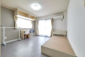 大阪府のマンスリーマンション・ウィークリーマンション「【阪急電鉄千里線 下新庄駅】フラワービル 506 506・1R(No.1498095)」メイン画像